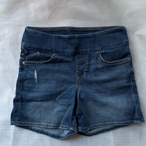 PREOWNED Rock & Republic Women’s Rx Fever Denim Shorts - Indigo (12)